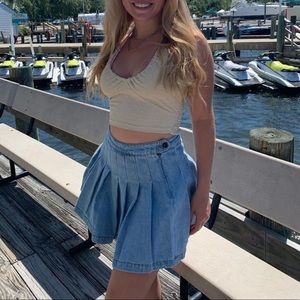Denim skirt 💝